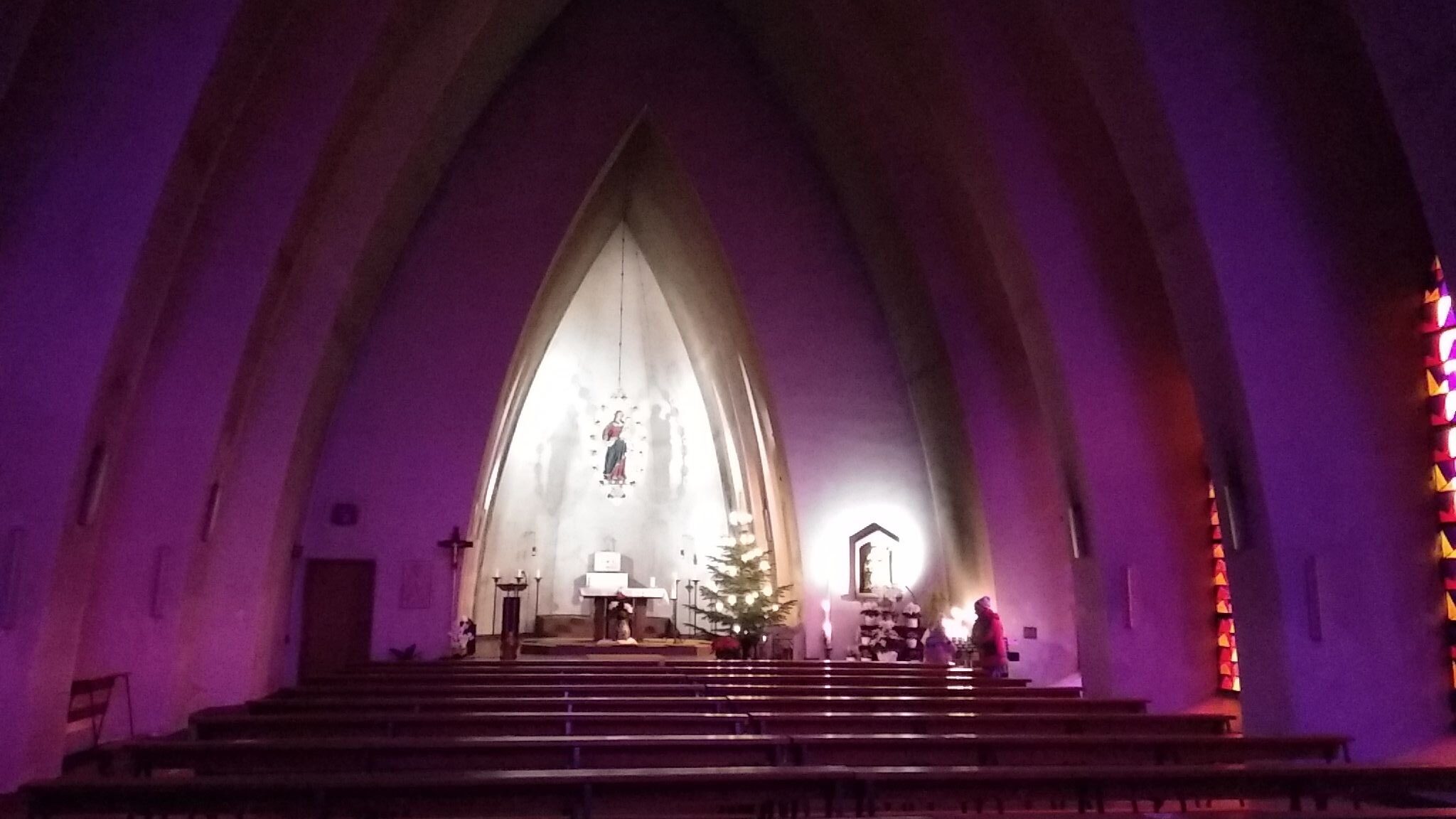 Schwanenkirche in Roes