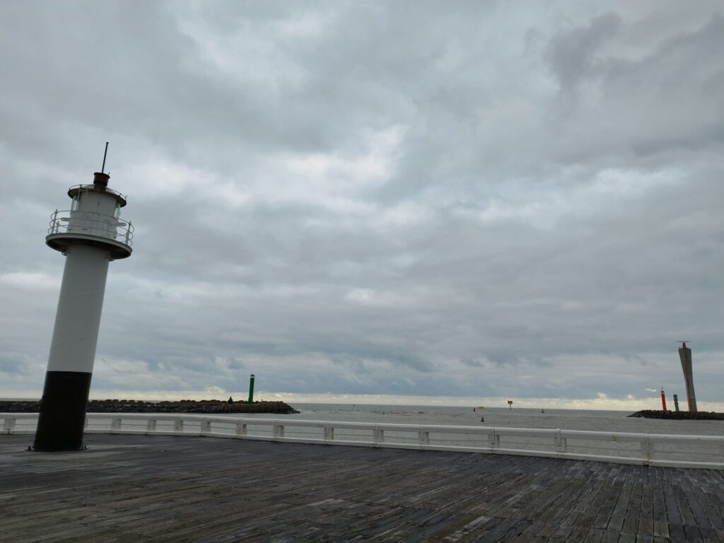 Die Hafeneinfahrt